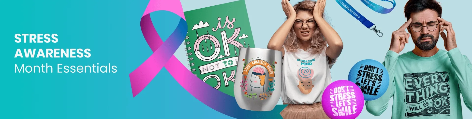 CustomCupsNow.Com Stress Awareness Month