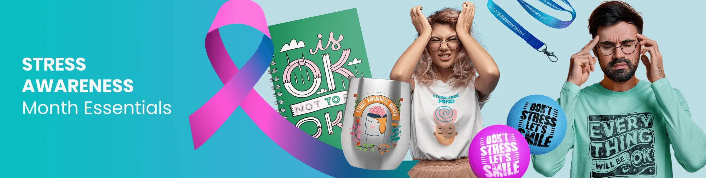 CustomCupsNow.Com Stress Awareness Month