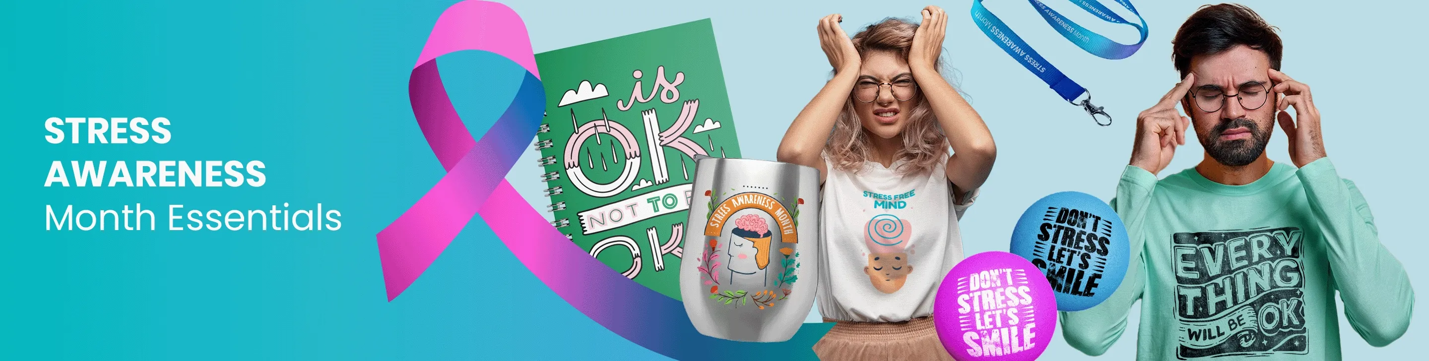 CustomCupsNow.Com Stress Awareness Month
