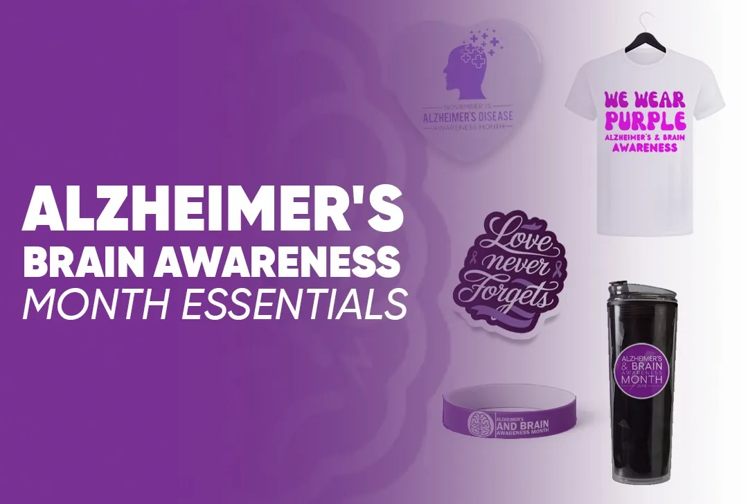CustomCupsNow.Com Alzheimer's Brain Awareness Month