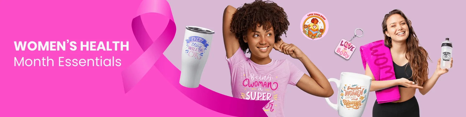 CustomCupsNow.Com Women's Health Month