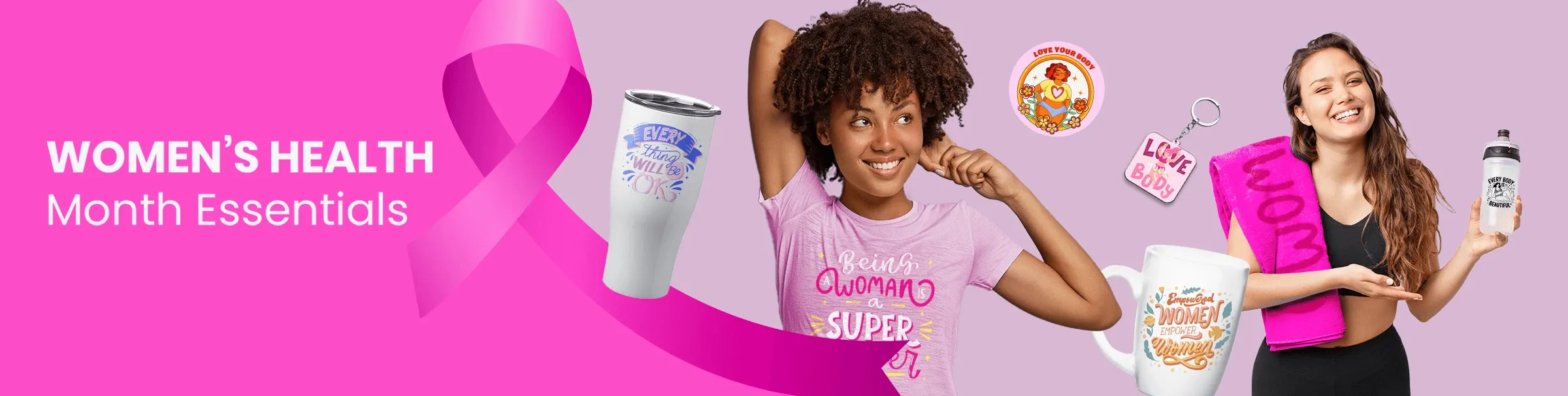 CustomCupsNow.Com Women's Health Month