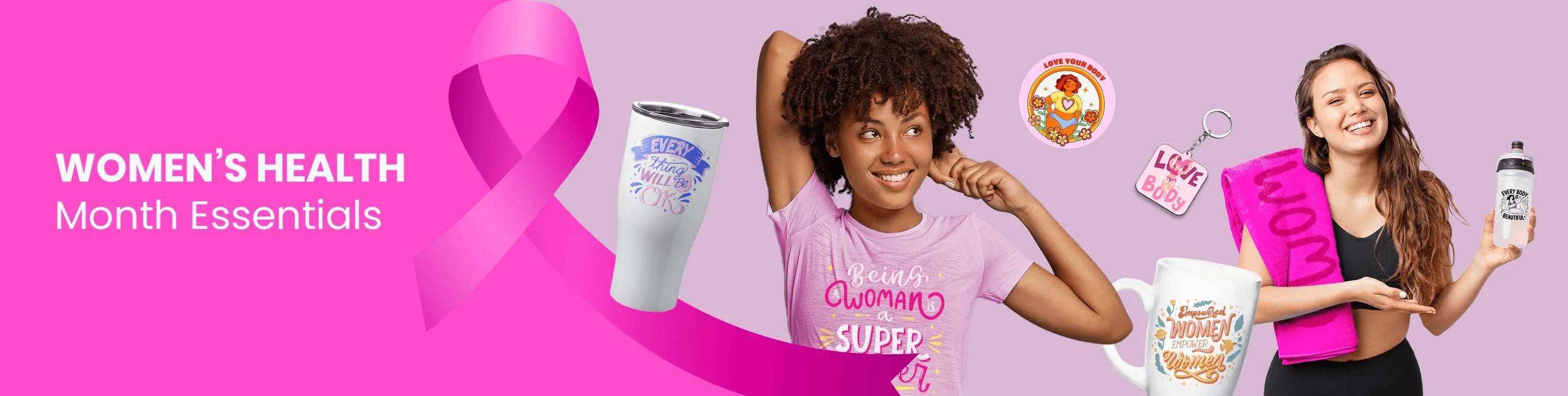 CustomCupsNow.Com Women's Health Month