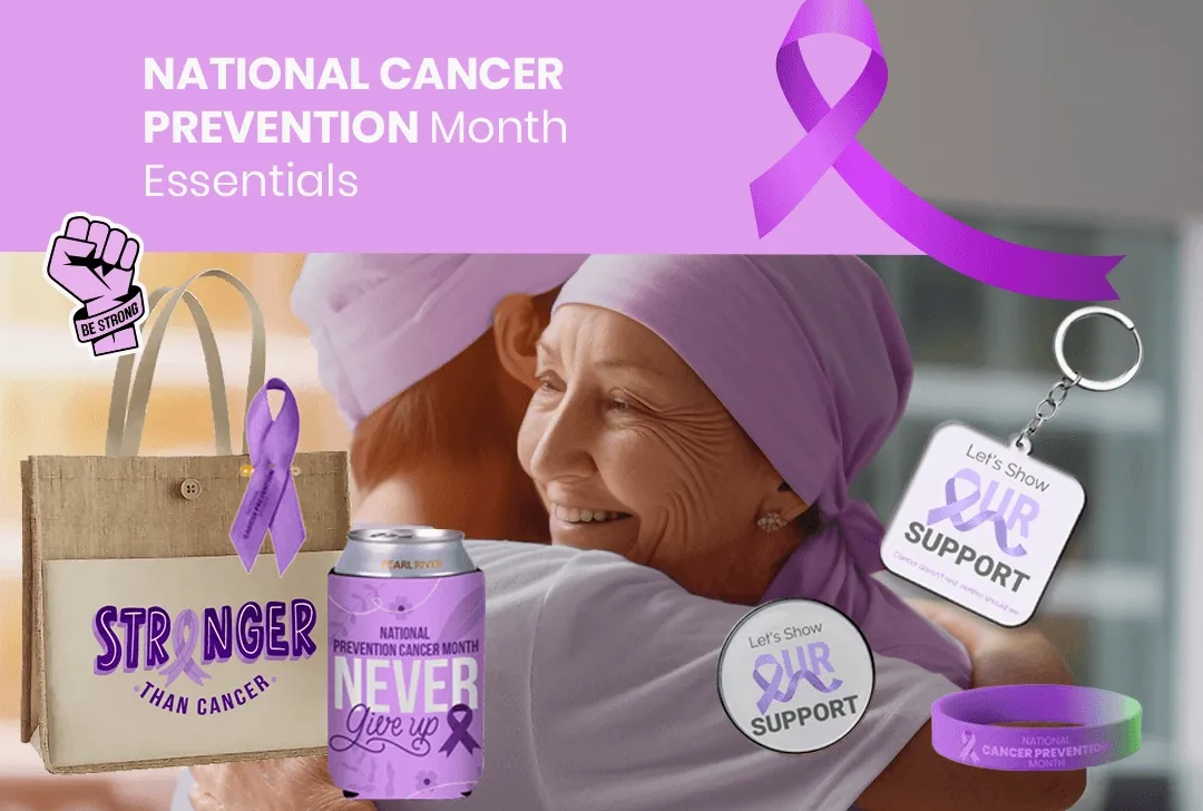 CustomCupsNow.Com National Cancer Prevention Month