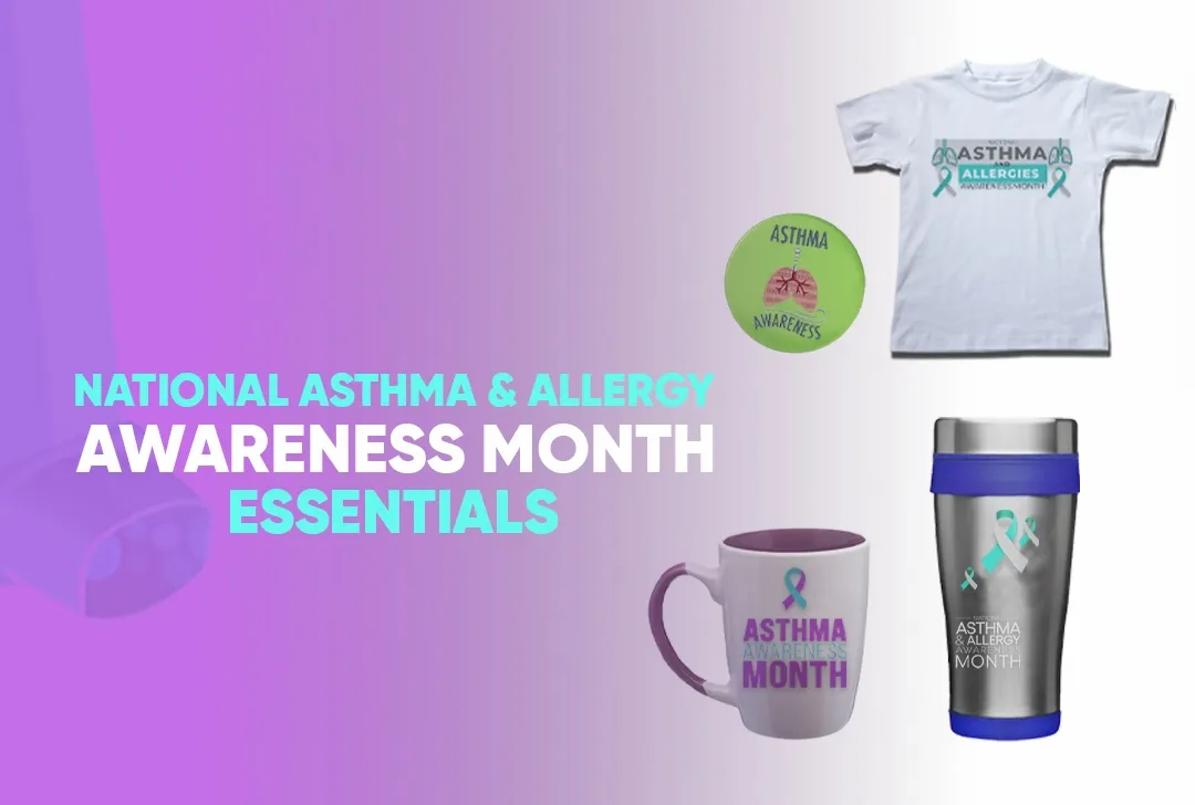 CustomCupsNow.Com National Asthma & Allergy Awareness Month