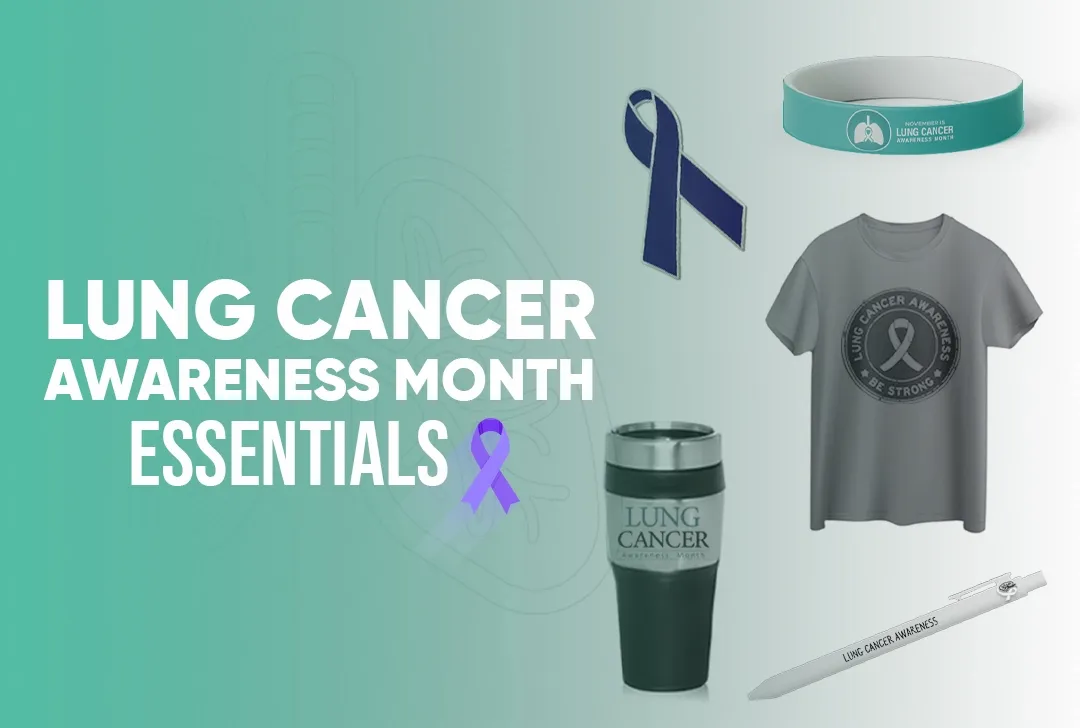 CustomCupsNow.Com Customize Your Lung Cancer Awareness Month