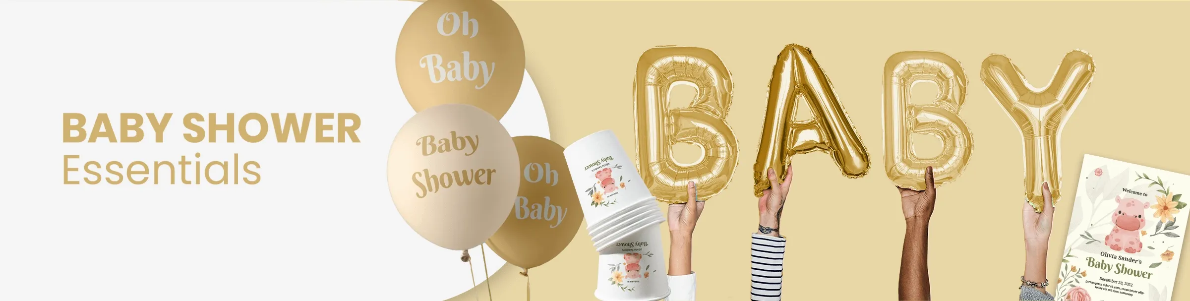 CustomCupsNow.Com Baby Shower