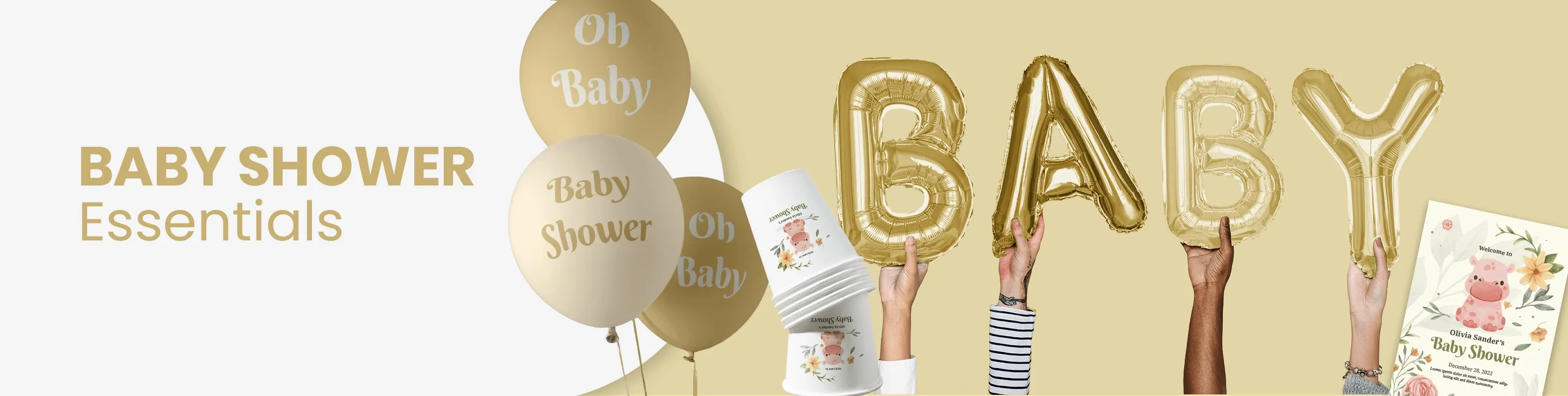 CustomCupsNow.Com Baby Shower