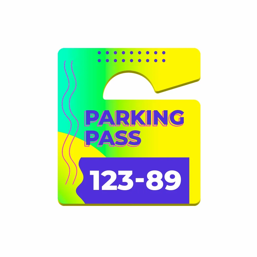 Parking Passes - Custom Cups Now