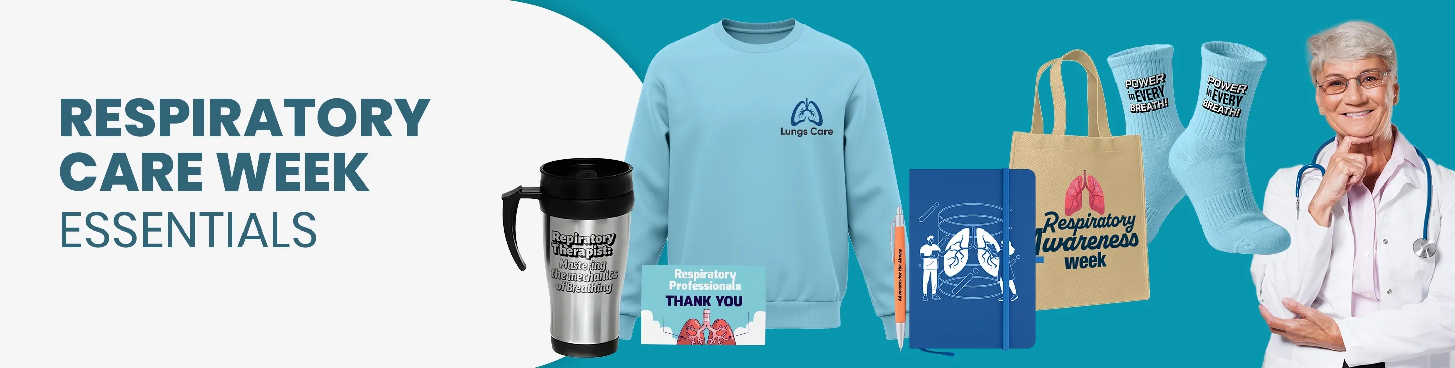 CustomCupsNow.Com Respiratory Care Week
