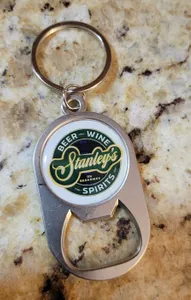CustomCupsNow.Com - Multi-use Alloy Bottle Opener Keychain