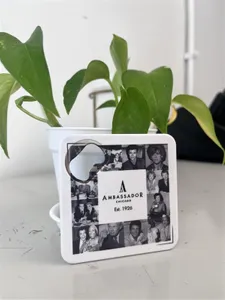 CustomCupsNow.Com - Customized Bottle Opener Coaster