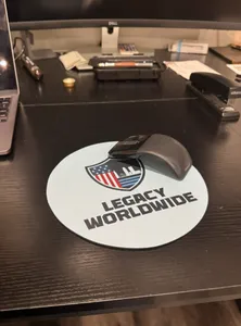 CustomCupsNow.Com - Custom Round Mouse Pad