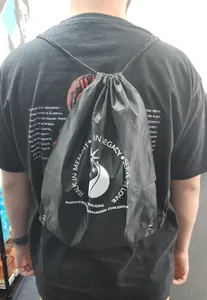 CustomCupsNow.Com - Custom Polyester Drawstring Bag
