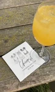 CustomCupsNow.Com - Custom Beverage Napkin