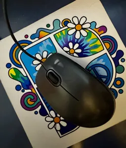 CustomCupsNow.Com - Custom Square Mouse Pad