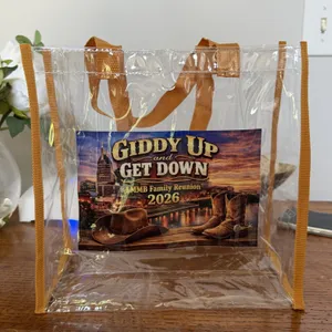 CustomCupsNow.Com - Custom Clear Tote Bag