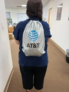 CustomCupsNow.Com - Custom Reflective Drawstring Bag