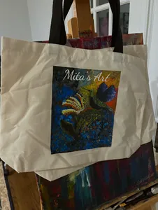 CustomCupsNow.Com - Custom Natural Cotton Tote Bag