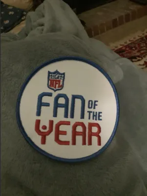 Embroidered Patches - Fan of the year patches for the 2026 winners