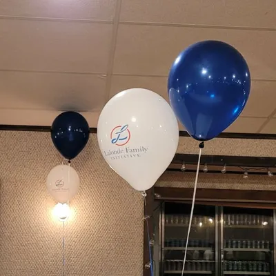 Latex Balloon - Lalonde Family Initiative athletic scholarship award ceremony