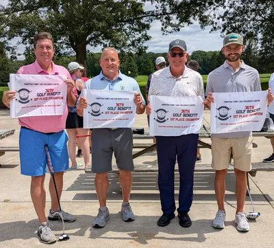 Golf Flag - Golf outing - first place prize banner