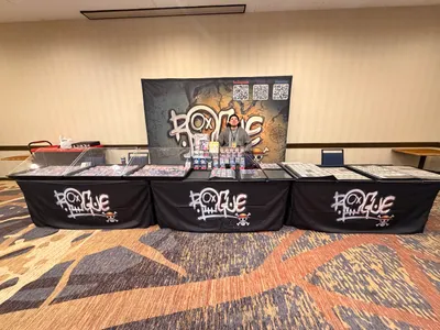 Custom Rectangle Table Covers - Cardfest NW Bellevue WA