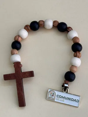 Soft Enamel Metal Charms - These prayers beads are made by mothers in our Tijuana shelter and they are given to donors
