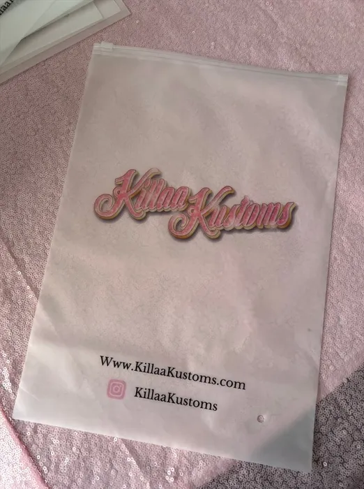 CustomCupsNow.Com - Zipper Frosted Bag