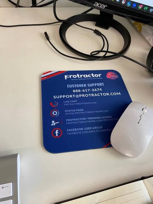 CustomCupsNow.Com - Custom Square Mouse Pad