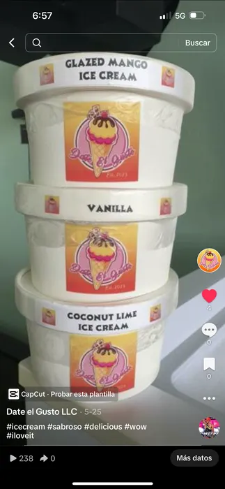 CustomCupsNow.Com - Ice Cream Container