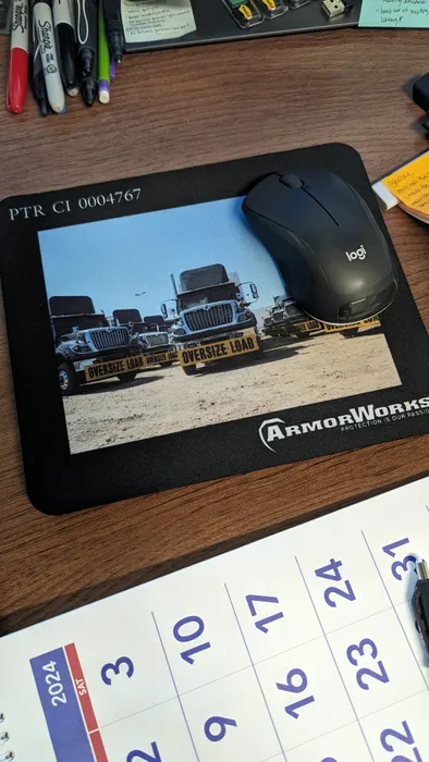CustomCupsNow.Com - Custom Printed Rectangular Mouse Pad