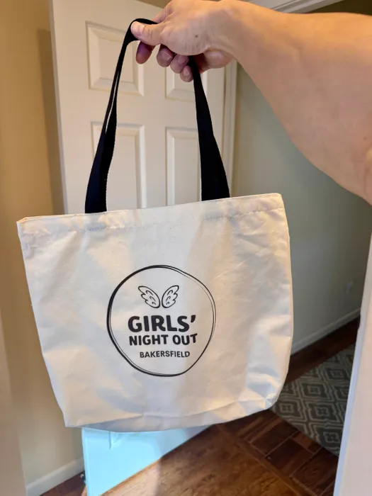 CustomCupsNow.Com - Custom Natural Cotton Tote Bag