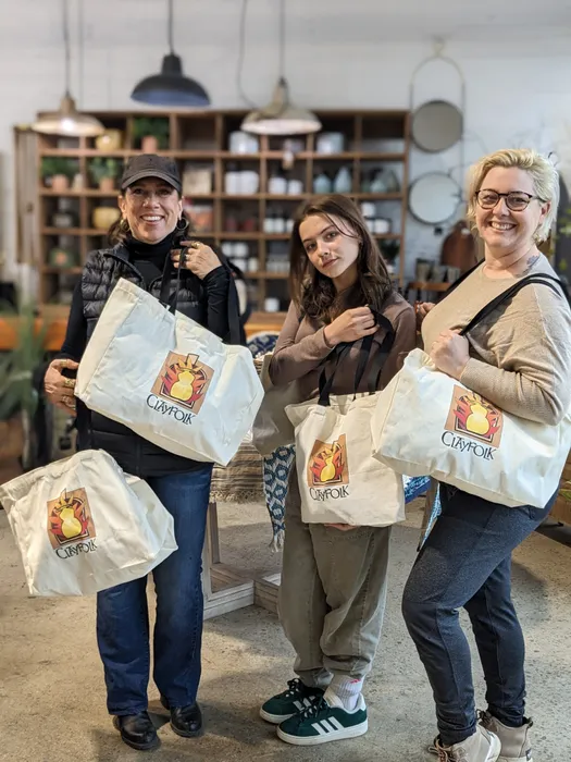 CustomCupsNow.Com - Custom Natural Cotton Tote Bag