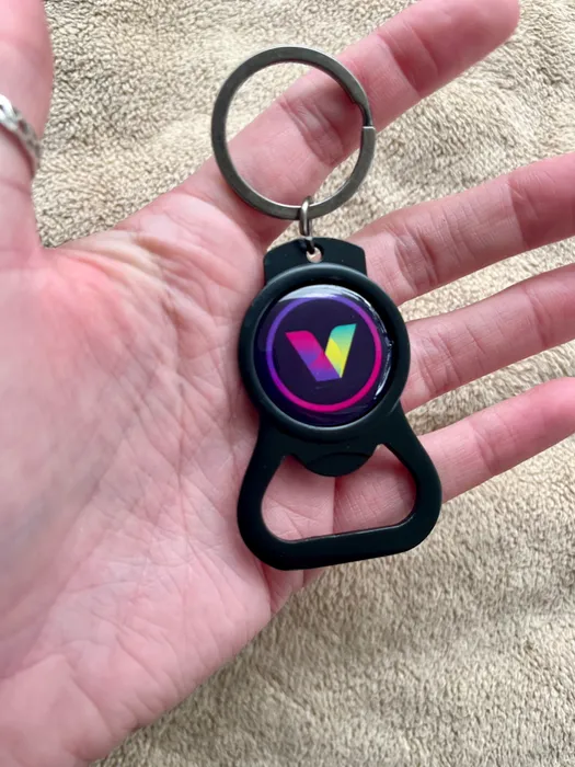 CustomCupsNow.Com - Black Alloy Bottle Opener