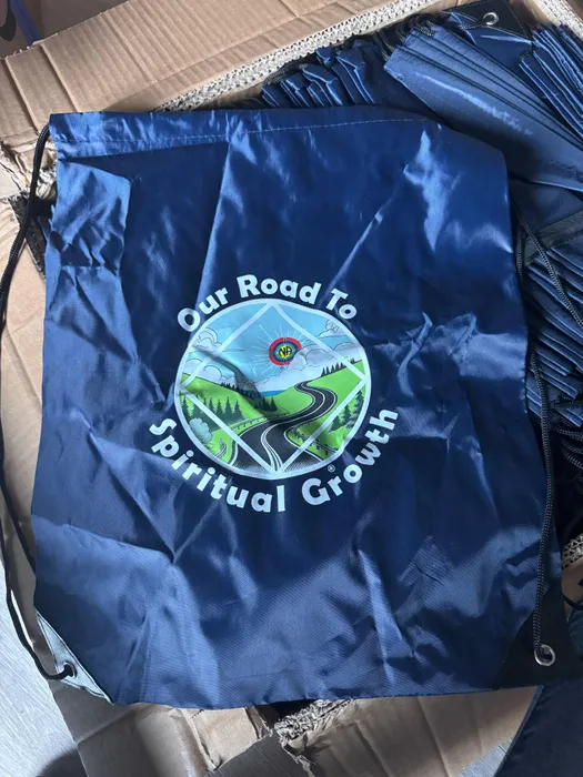 CustomCupsNow.Com - Custom Polyester Drawstring Bag