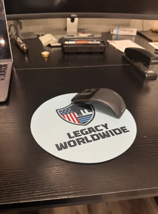 CustomCupsNow.Com - Custom Round Mouse Pad