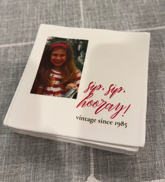 CustomCupsNow.Com - Custom Beverage Napkin