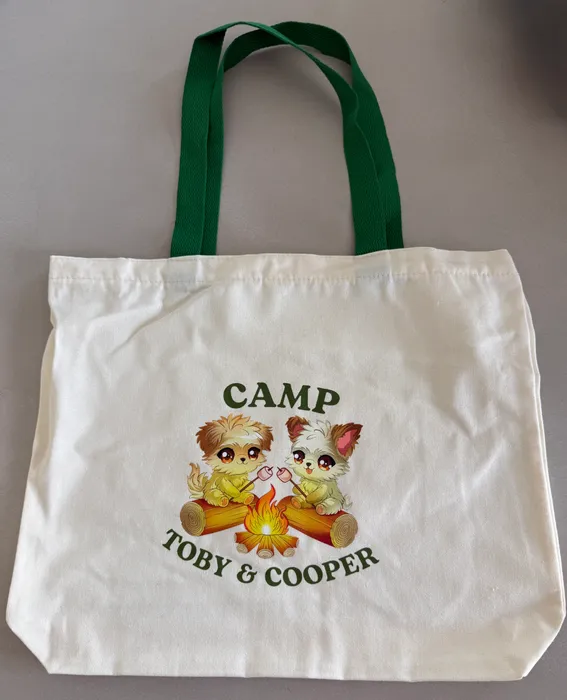 CustomCupsNow.Com - Custom Natural Cotton Tote Bag