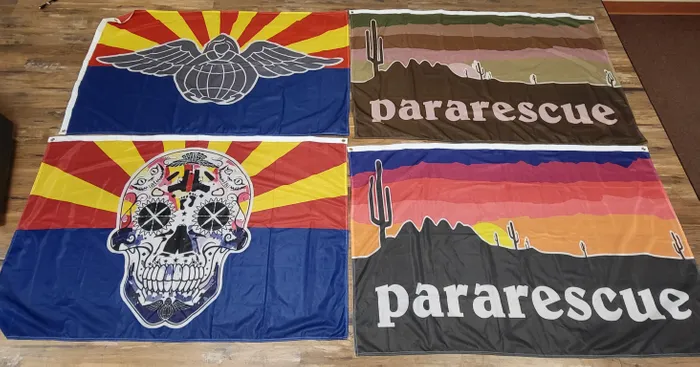 CustomCupsNow.Com - Rectangle Flag