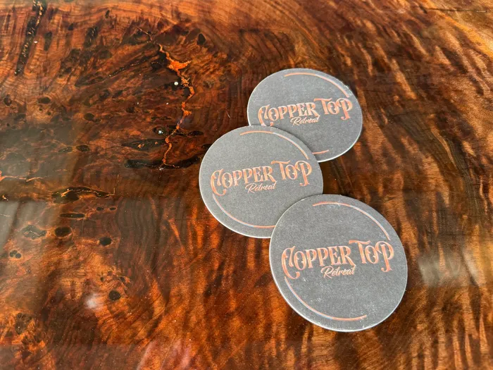 CustomCupsNow.Com - Kraft Paper Coaster