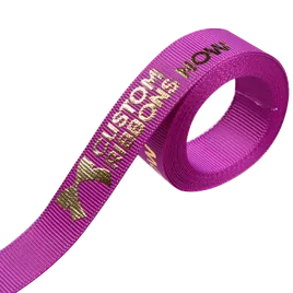 Grosgrain Ribbon - Custom Cups Now