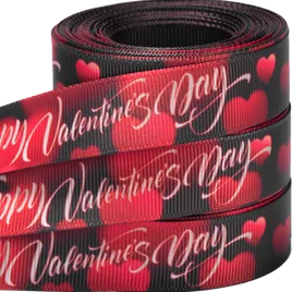 Heat Transferred Grosgrain Ribbon - Custom Cups Now