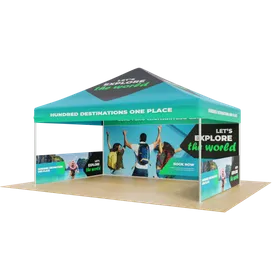 Custom Outdoor Canopy Tents Waterproof 15ft X 10ft - Custom Cups Now