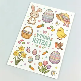 Temporary Tattoos Sheet - Custom Cups Now