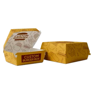 Hamburger Box - Custom Cups Now
