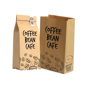 Kraft Paper Food Bag - Custom Cups Now
