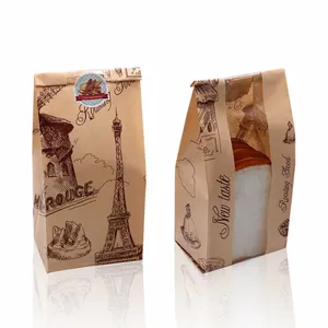 Bread Bag With Window - Custom Cups Now