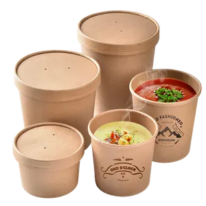 Paper Soup Container - Custom Cups Now