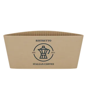 Corrugated Cup Sleeve - Custom Cups Now